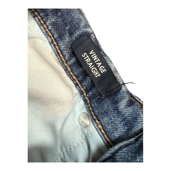 J.Crew J. Crew Vintage Straight Womens Jeans 27 Cropped Distressed - Picture 5 of 8